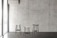 Billede af Andersen Furniture HC2 barstol SH: 65 cm - Natur Eg/Sort