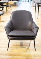 Billede af Wendelbo Hug Chair Sæt, 2 stk. - Treviso Dark Brown UDSTILLINGSMODEL OUTLET