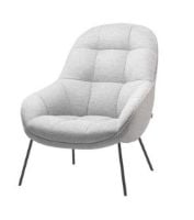 Billede af Wendelbo Mango Chair SH: 40 cm - Pulverlakeret Stål/Soft Col. 3