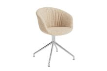 Billede af HAY AAC 21 Soft About A Chair SH: 46 cm - Polished Aluminium/Bolgheri LGG60