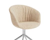 Billede af HAY AAC 21 Soft About A Chair SH: 46 cm - Polished Aluminium/Bolgheri LGG60