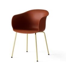 Billede af &Tradition Elefy JH28 Chair SH: 46 cm - Kobber brun/Messing