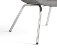 Billede af HAY AAL87 Chair SH: 43 cm - Chromed Steel / Remix 152