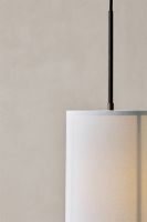 Billede af Audo Copenhagen Hashira Pendant Ø: 30 cm - White/Bronzed Brass