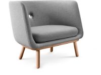 Billede af Eva Solo Phantom Chair H: 81,5 cm - Joint 604 Grå/Olieret Eg