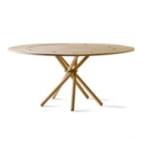 Billede af Eberhart Furniture Hector Extra Leaves 120 120-170 cm - Light Oak