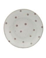 Billede af House Doctor Dots tallerken Ø: 15,7cm - Hvid m. grønne pletter OUTLET
