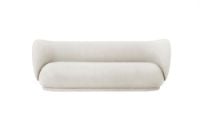 Billede af Ferm Living Rico 3 Personers Sofa Brushed L:210 cm - Off White
