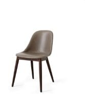 Billede af Audo Copenhagen Harbour Side Dining Chair SH: 45 cm - Dakar 0311 / Dark Stained Oak Base