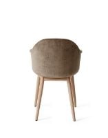 Billede af Audo Copenhagen Harbour Dining Chair SH: 45 cm - City Velvet CA 7832/078 / Natural Oak 