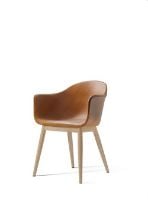 Billede af Audo Copenhagen Harbour Dining Chair SH: 45 cm - Dakar 0250 / Natural Oak