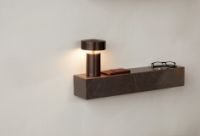 Billede af Audo Copenhagen Column Table Lamp Portable Ø: 12 cm - Bronze