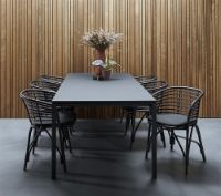 Billede af Cane-line Indoor Blend Spisebordsstol SH: 45 cm - Black Rattan
