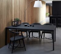 Billede af Cane-line Indoor Noble Spisebordstol m. armlæn SH: 47 cm - Black Rattan
