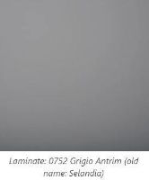 Billede af Bent Hansen Metro Sofabord 45x65 cm - Laminate/0752 Grigio Antrim