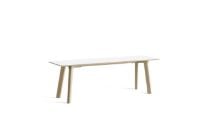 Billede af HAY CPH Deux 215 Bench 140x35x45 cm - Untreated Solid Beech/Pearl White Laminate