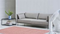 Billede af HAY Silhouette 3 Personers Sofa Mono L:212 cm - Ruskin 33 / Oiled Solid Oak