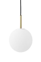 Billede af Audo Copenhagen TR Bulb Pendant Ø: 20 cm - Matte Bulb/Brushed Brass