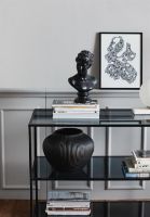 Billede af Nordal Rocaille Illustration 40x30 cm - Black Frame OUTLET