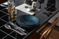 Billede af Nordal Jog Glass Jug 1 L H: 28 cm - Clear/Amber OUTLET