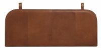 Billede af Nordal Onega Head Board L: 181 cm - Brown Leather 