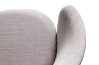 Billede af HAY Dorso Lænestol SH: 40 cm - Oiled Solid Oak / Remix 682 OUTLET