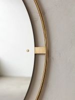 Billede af Audo Copenhagen Nimbus Mirror Ø: 110 cm - Polished Brass