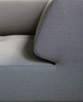 Billede af Fredericia Furniture 450 Delphi 3 Pers. Sofa L: 325 cm - Fiord 171/Aluminium