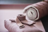 Billede af Nordal Yoga Cotton Belt L: 200 cm - Rose