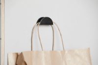 Billede af Nordal Vis Hook L: 4,5 cm - Black Semi Circle OUTLET