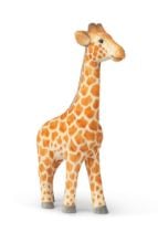Billede af Ferm Living Animal Hand-Carved H: 21,5 cm - Giraffe 