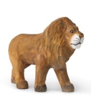 Billede af Ferm Living Animal Hand-Carved H: 11,5 cm - Lion 