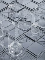 Billede af Louise Roe Jewel Vase Glass H: 20 cm - Clear