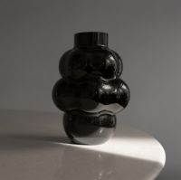 Billede af Louise Roe Balloon Vase #04 H: 32 cm - Black 
