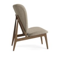 Billede af NORR11 Elephant Lounge Chair Fully Upholstered SH: 38 cm - Light Smoked Oak/Barnum Col 3