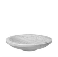 Billede af Louise Roe Gallery Object Tray Ø: 28 - 33 cm - White Marble