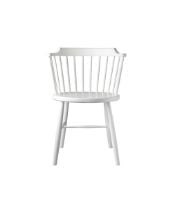 Billede af FDB Møbler J18 Spisebordsstol SH: 45 cm - Hvid