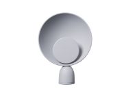 Billede af Please Wait to be Seated Blooper Table Lamp H: 35 cm - Ash Grey/Ash Grey 