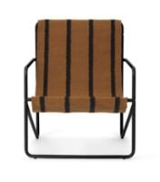 Billede af Ferm Living Desert Chair Kids H: 55,5 cm - Black/Stripe