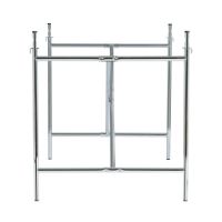 Billede af Please Wait To Be Seated Eiermann Dining H: 66 cm - Chrome/Grey  