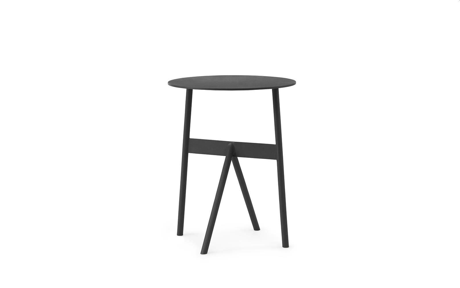 Normann Copenhagen Stock Bord H: 46 cm - Sort