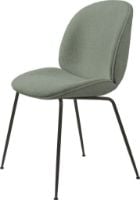 Billede af GUBI Beetle Dining Chair Fully Upholstered Light Bouclé SH: 45 - Black/012