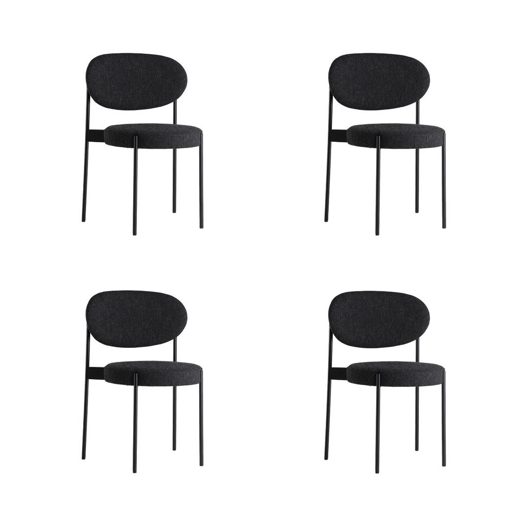 Billede af Verpan Series 430 Chair SH: 47 cm - Hallingdal 180/Black