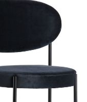 Billede af Verpan Series 430 Chair SH: 47 cm - Harald 182 Blue/Black 4 FOR 3 KAMPAGNETILBUD