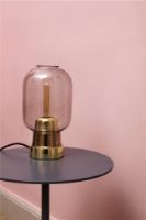 Billede af Normann Copenhagen Amp Bordlampe H: 26,5cm - Smoke/Messing
