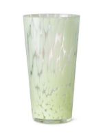 Billede af Ferm Living Casca Vase H: 22 cm - Fog Green OUTLET
