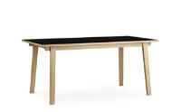 Billede af Normann Copenhagen Slice bord 84x160 cm - Eg/Linoleum