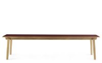Billede af Normann Copenhagen Slice bord 90x300 cm - Eg/Linoleum