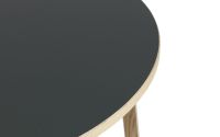 Billede af Normann Copenhagen Slice Bord Ø: 95 cm - Eg/Linoleum