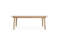 Billede af Normann Copenhagen Slice Bord 90x200 cm - Eg